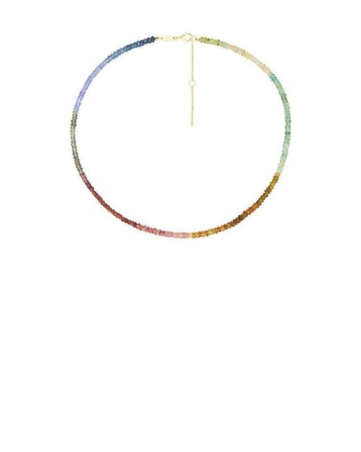 Shashi Green Aisha Gemstone Necklace
