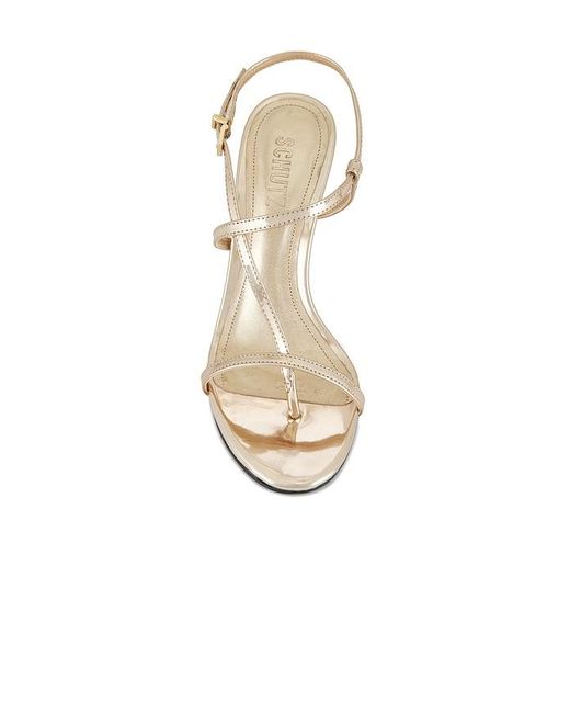 SCHUTZ SHOES White Azure Sandal