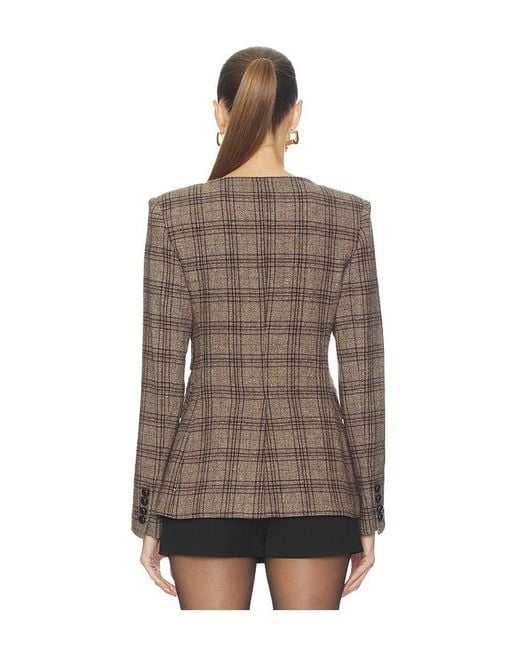 Smythe Multicolor Portrait Neck Blazer