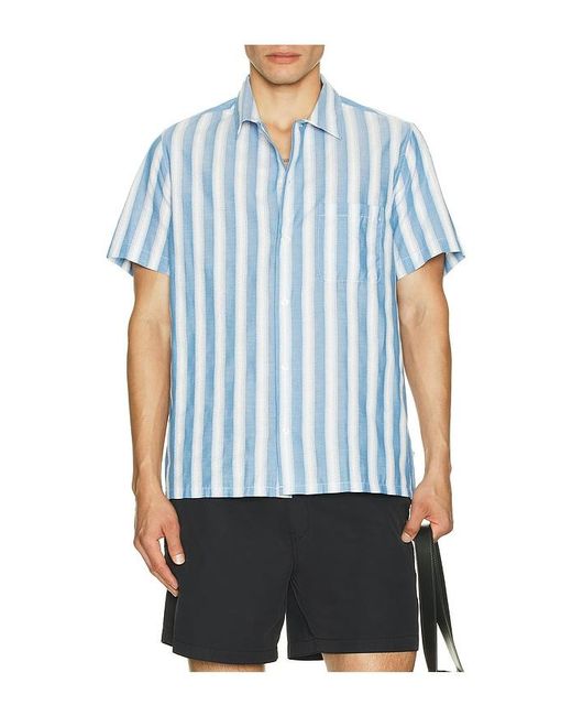 Samsøe & Samsøe Blue Saavan Jf Shirt for men