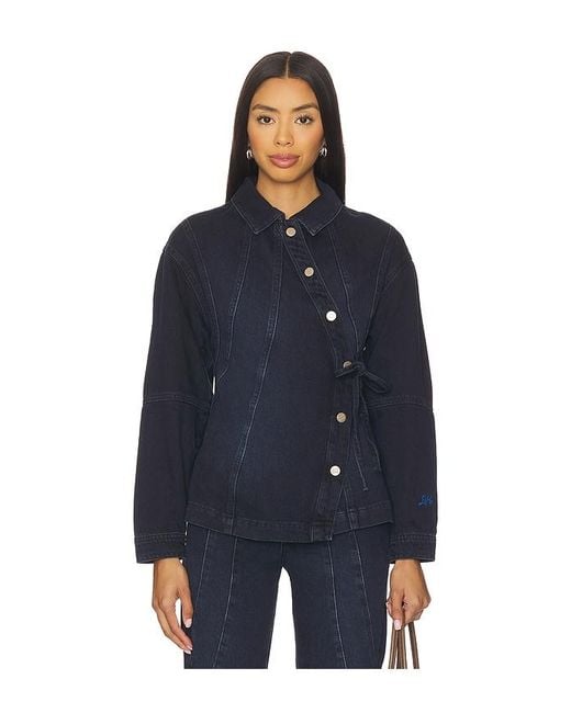 Damson Madder Blue Finella Denim Shirt