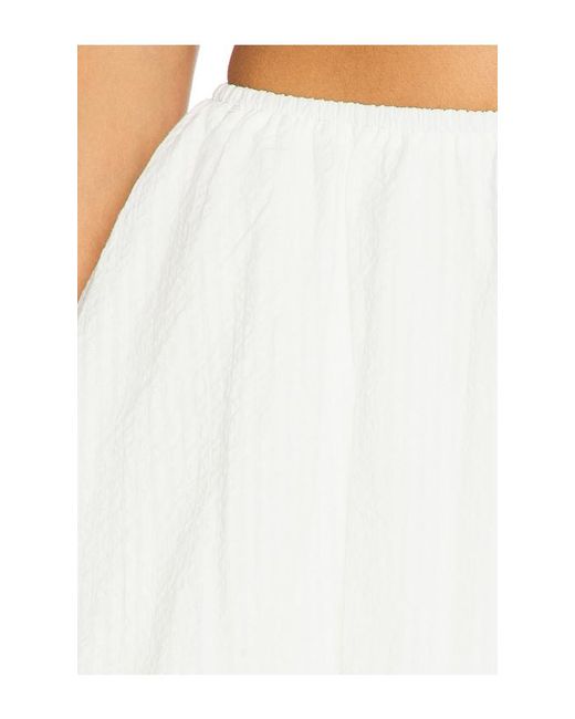 MINKPINK White Alexa Bubble Mini Skirt