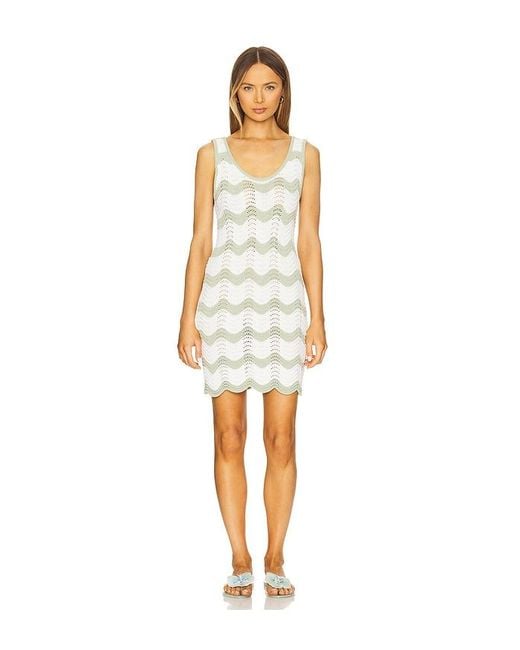 MINKPINK Multicolor Minikleid Wave Aus Häkelware Jayden