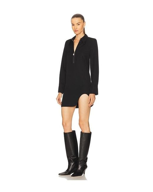 The Attico Black Mini Dress