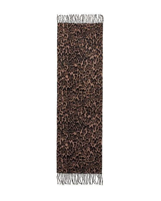 ÉCHARPE LEOPARD en Brown. Hat Attack