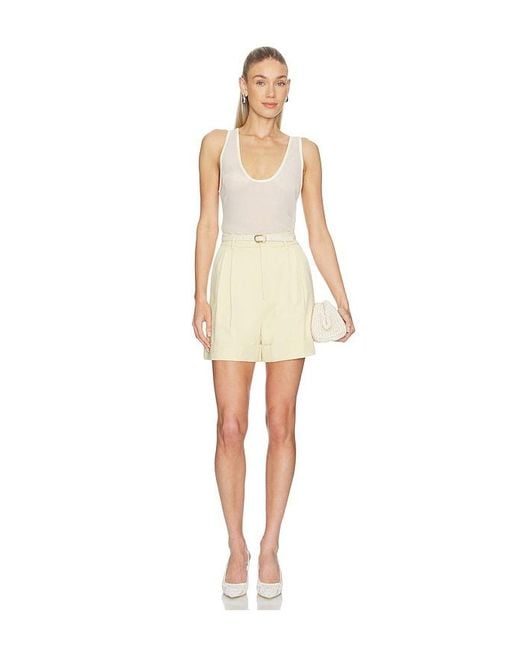Susana Monaco Natural Double Knit Cuffed Short