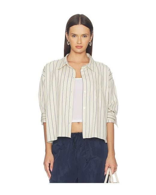 Citizens of Humanity White Petit Ami Shirt