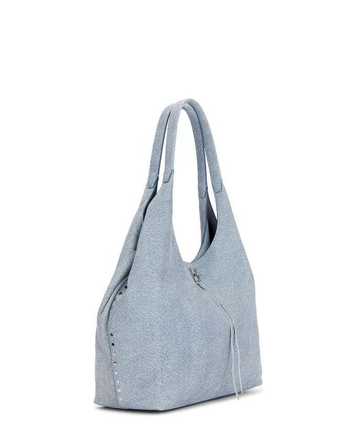 Rebecca Minkoff Blue Darren Signature Carryall Tote Bag