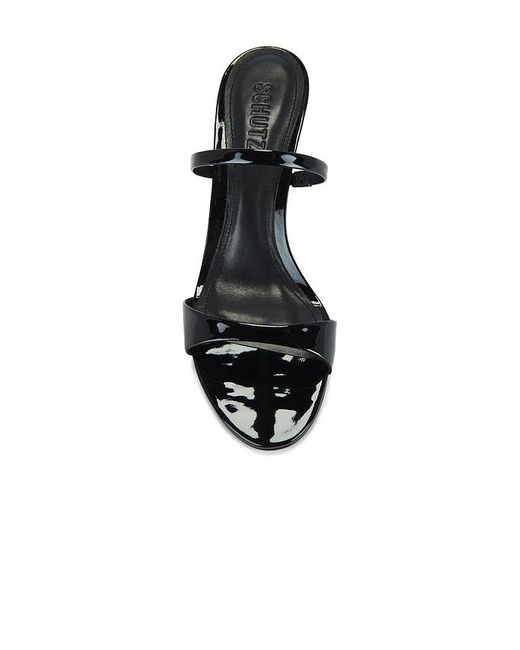 SCHUTZ SHOES Black Jessica Mid Mule