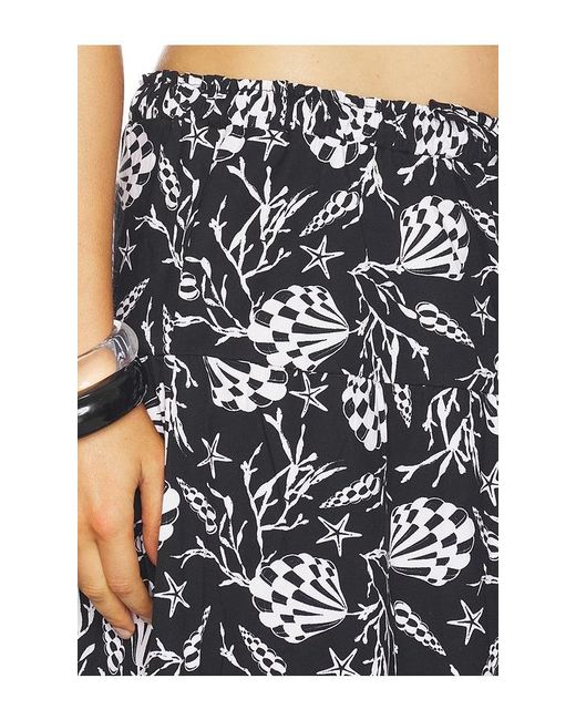Peixoto Black Riley Maxi Skirt