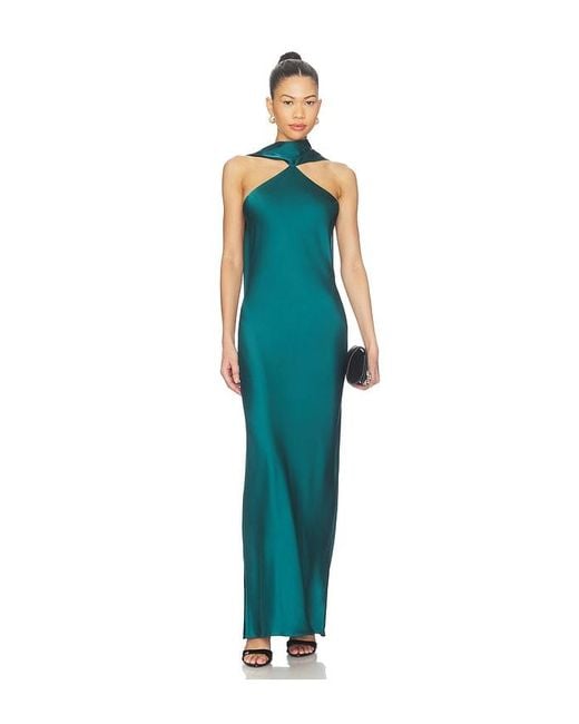 Amanda Uprichard Blue Ashton Gown