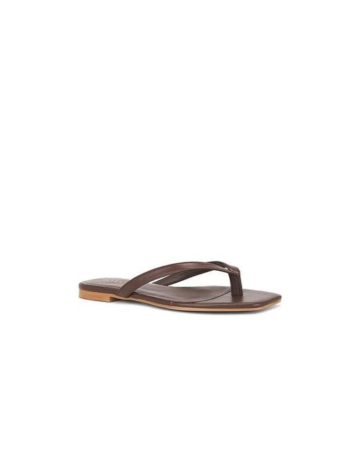 Raye White Grainger Flip Flop