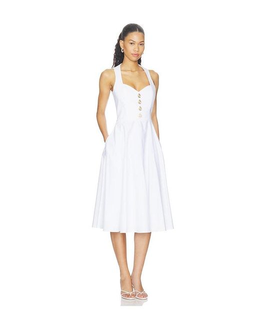 Nadine Merabi White Annabelle Dress