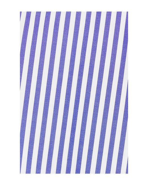 Rag & Bone Blue Lucia Stripe Poplin Shirt