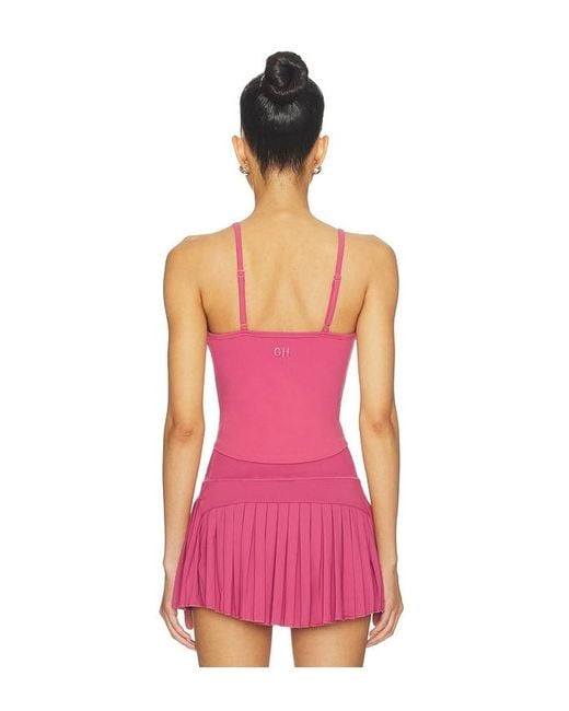 Gold Hinge Pink Strydeform Tank Top