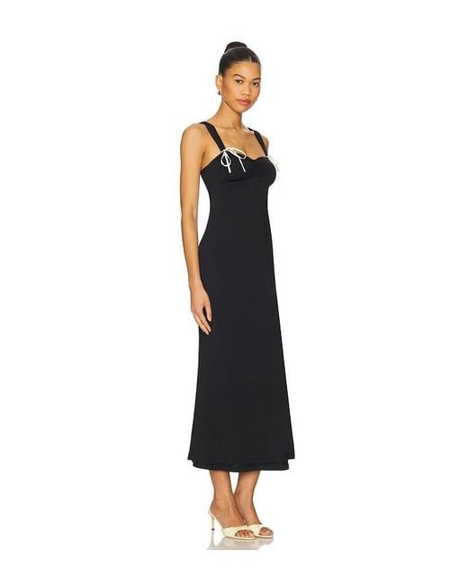 MORE TO COME Black Kenzie Dress