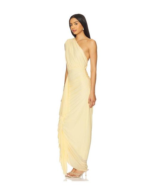 superdown Natural Juliet Midi Dress