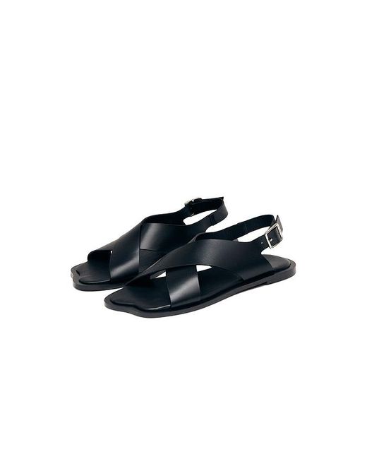 Alohas Black Nalu Sandal