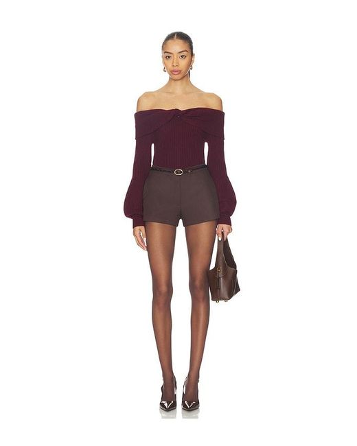 Astr Purple Tilde Sweater