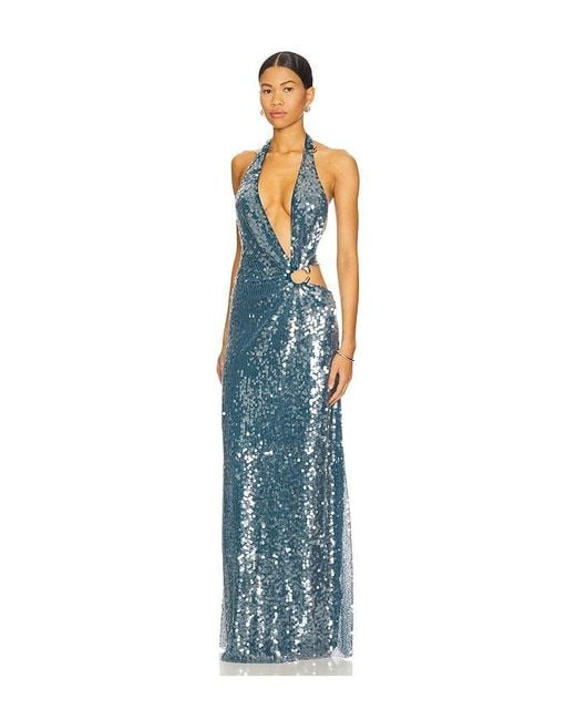 Misha Blue The Devon Sequin Dress