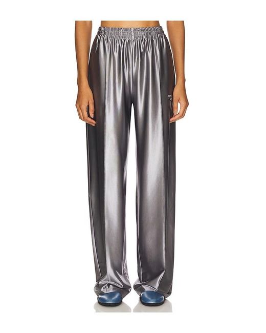 Pantalón En Color Metallic, Talla (También En S, Xs) Alexander Wang de color Black