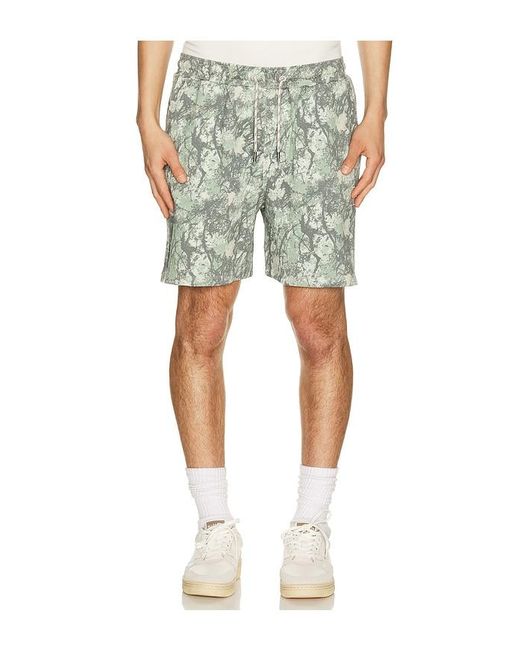 BAD BIRDIE Blue French Terry Short for men