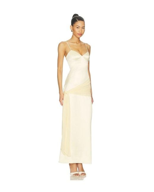 MAJORELLE White Emmie Gown