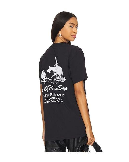 One Of These Days Black X Fwrd Queen City Tee for men