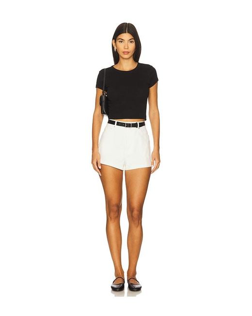 Posse White Drew Hot Pant