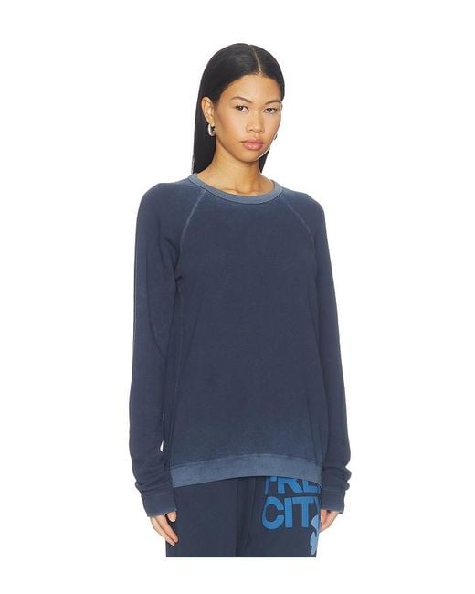 Freecity Blue Lucky Rabbits Sweatshirt