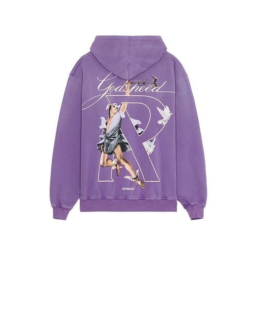 Represent Purple Hermes Hoodie for men