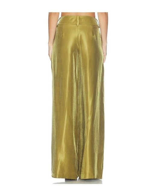 Amanda Uprichard Green Noho Pants