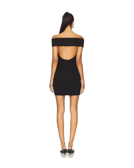 House of Harlow 1960 Black X Revolve Milo Mini Dress