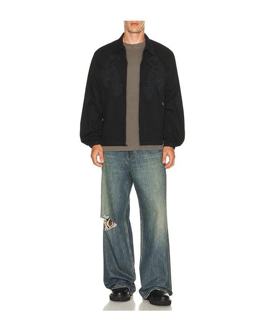 Huf Black X Spider- Work Jacket for men