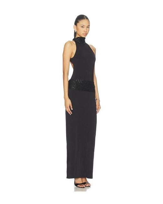 superdown Black Sabriana Gown