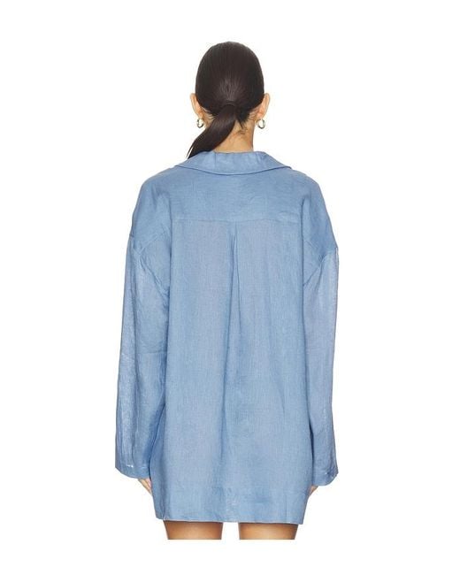 LSPACE Blue Oasis Tunic