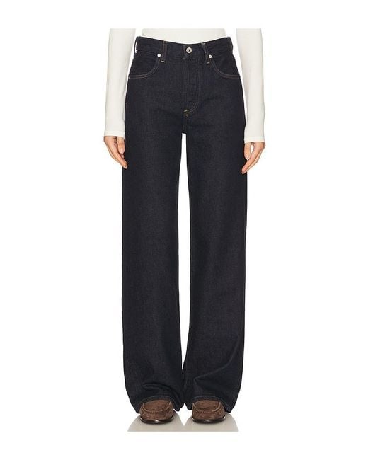 Citizens of Humanity Blue Annina Straight Leg Jeans