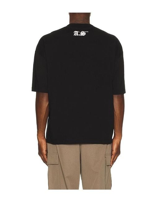 AllSaints Black Kindred Tee for men