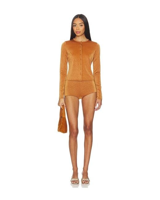 AFRM Orange Linda Top