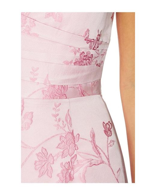 SAU LEE White Jackson Brocade Gown