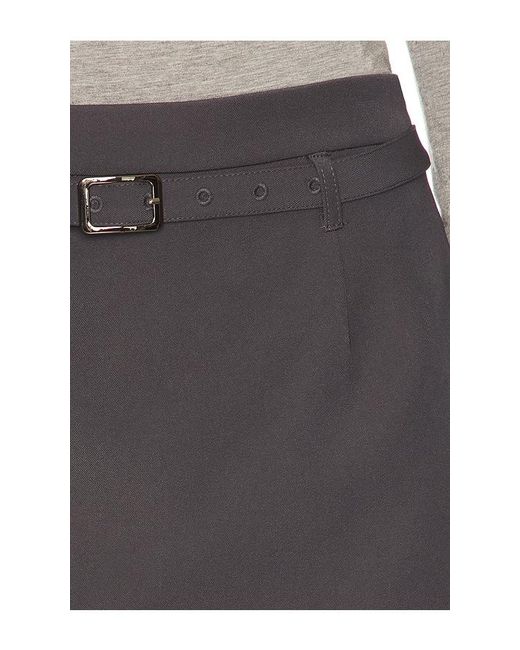 Line & Dot Gray Belmont Skort