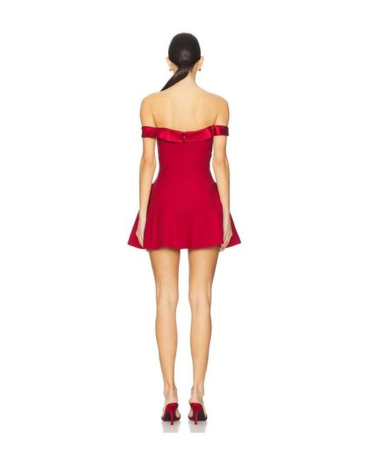 Mirror Palais Red Lady Dress
