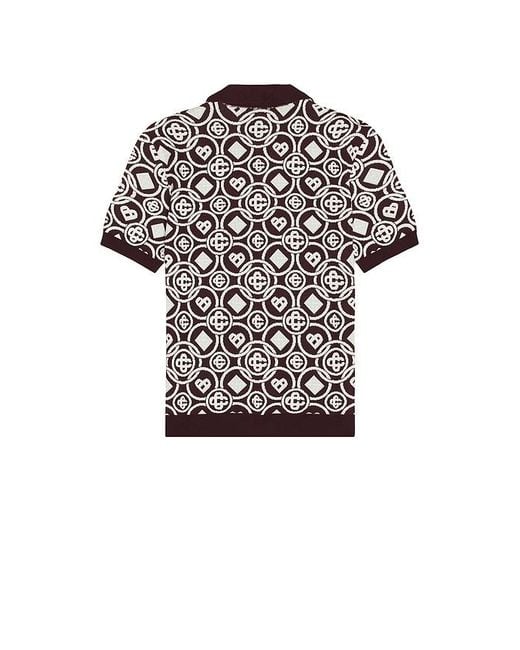 Casablanca Viola T-Shirt Für Männer Aw25 in Red für Herren