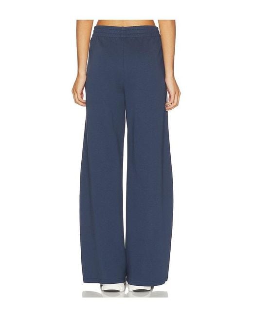 PERFECTWHITETEE Blue Travel Wide Leg Pants