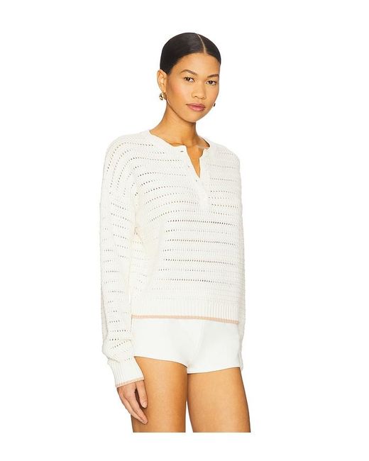 SABLYN Maeve Henley Pullover White