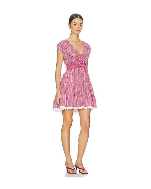 Saylor Pink Asterid Dress