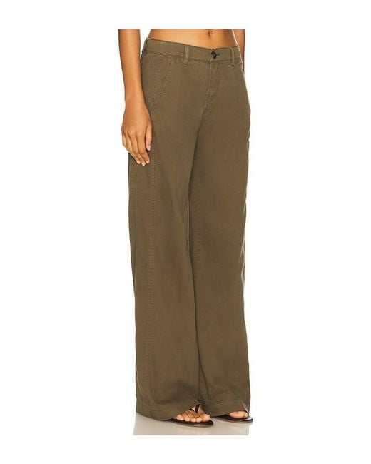 Pistola Green Jadyn Low Slung Palazzo