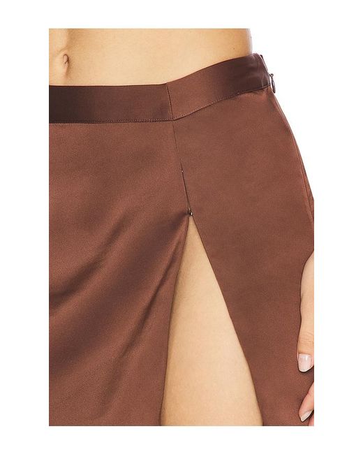 Rococo Sand Brown X Revolve Short Skirt