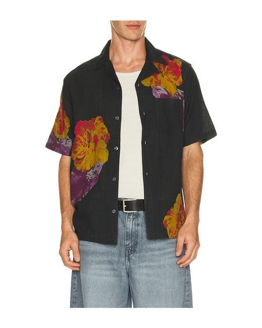 AllSaints Black Nouvelle Shirt for men