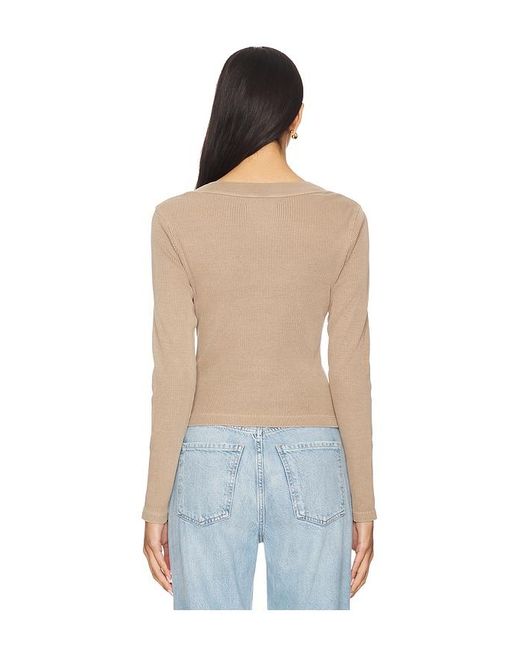 Citizens of Humanity Blue Varra Henley